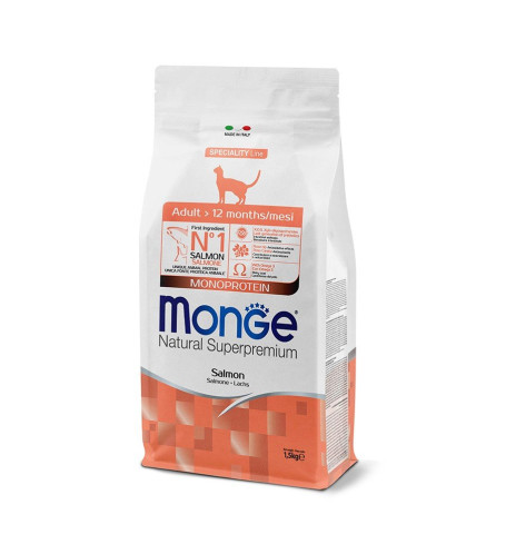 Monge Natural Superpremium Adult Monoprotein – Salmone