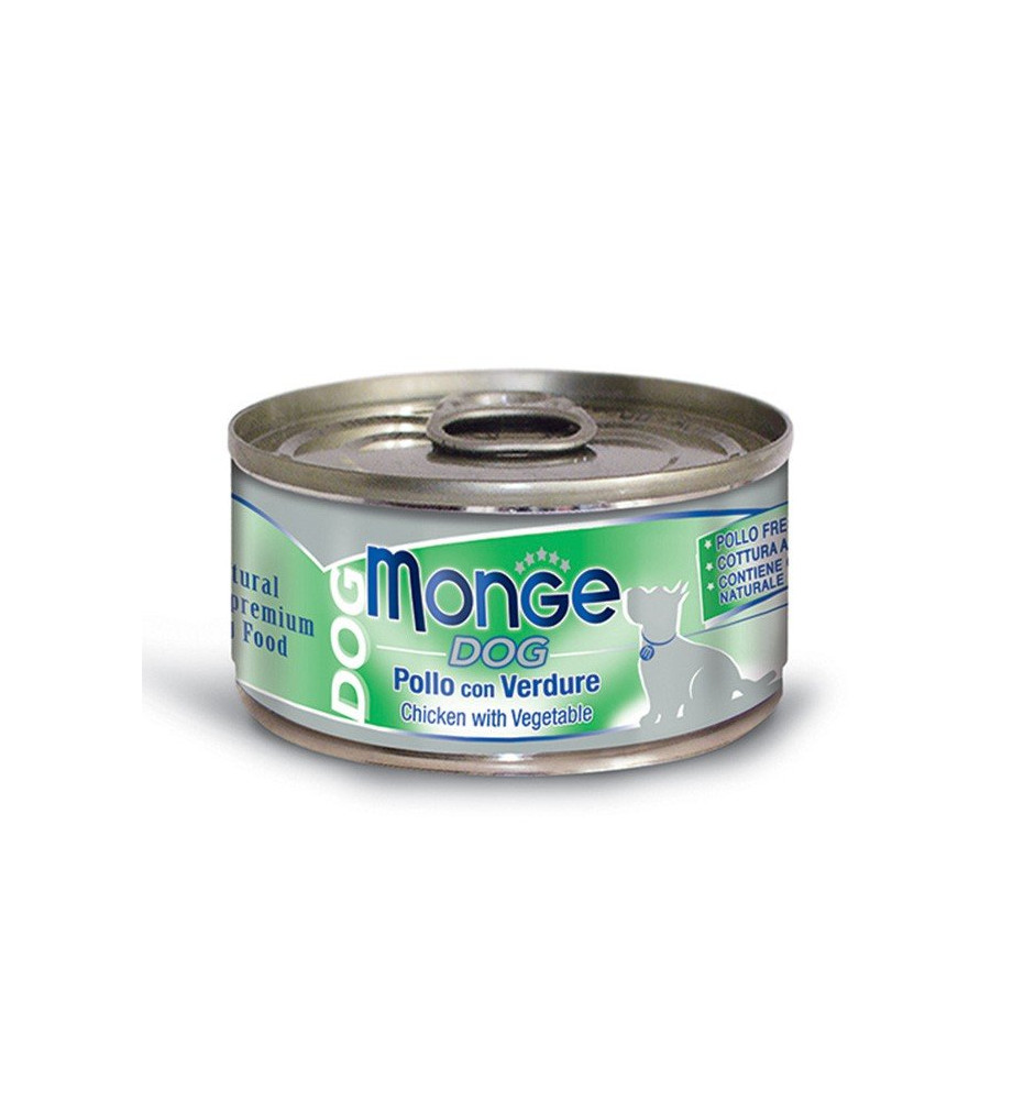 Monge Dog Adult Pezzetti di Pollo con Verdure