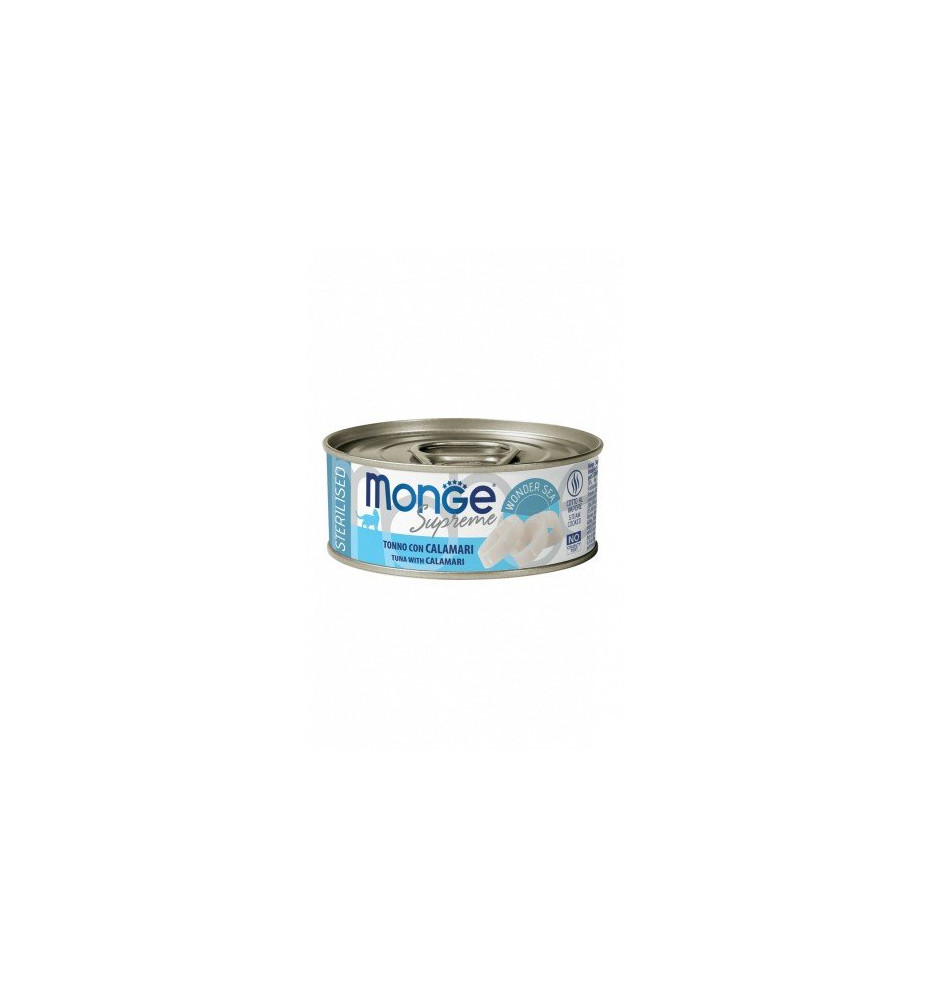 Monge Supreme Tonno con Calamari – Sterilised