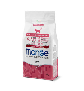 Monge Natural Superpremium Kitten Monoprotein – Manzo