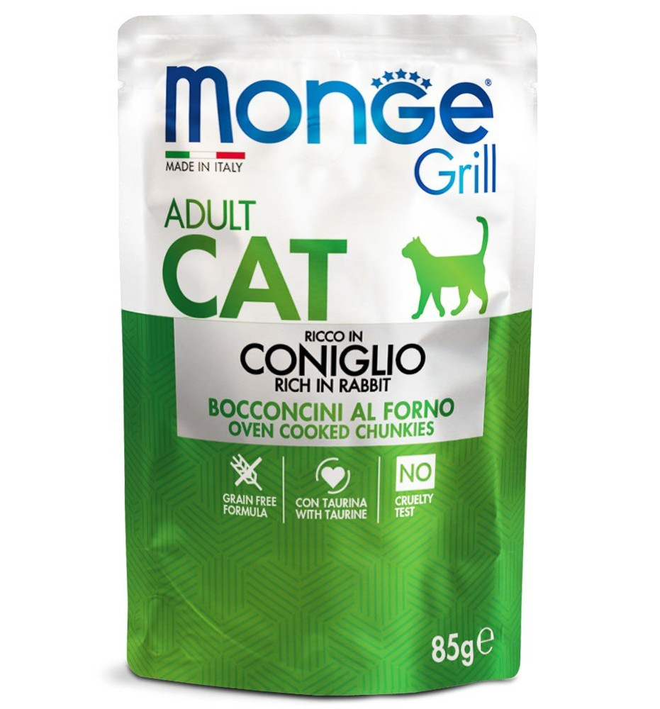 Monge Grill Bocconcini in Jelly – Ricco in Coniglio – Adult