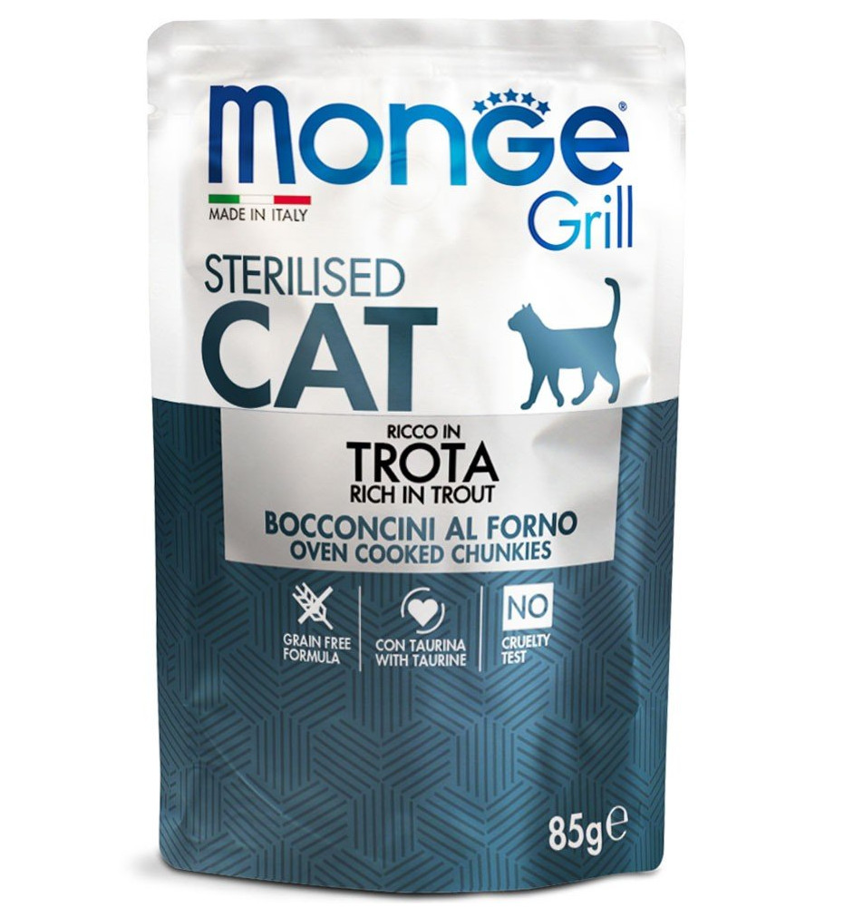 Monge Grill Bocconcini in Jelly – Ricco in Trota – Sterilised