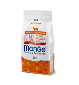 Monge Natural Superpremium Kitten Monoprotein – Anatra