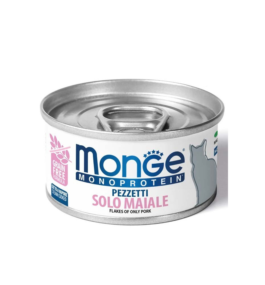 Monge Monoprotein Pezzetti Solo Maiale