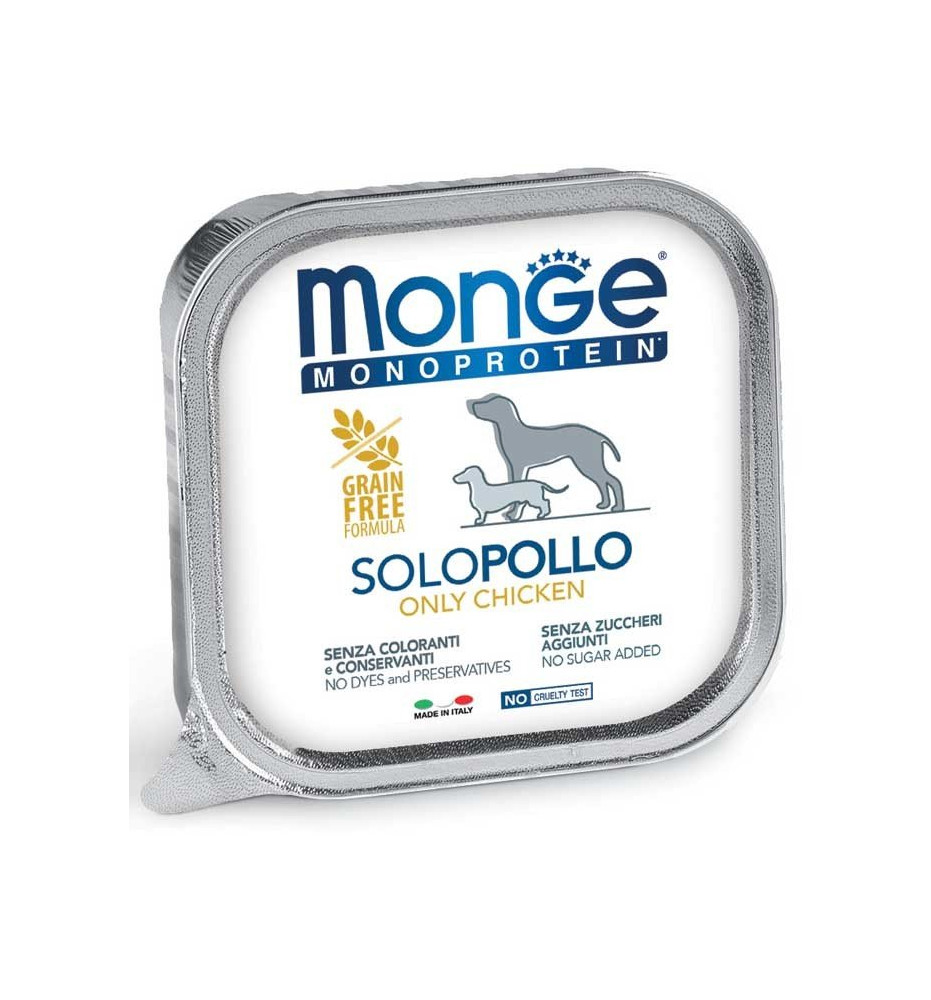 Monge Monoprotein Paté Solo Pollo