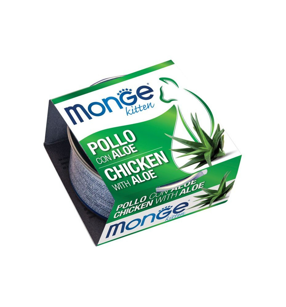 Monge Fruits Pezzetti di Pollo con Aloe – Kitten