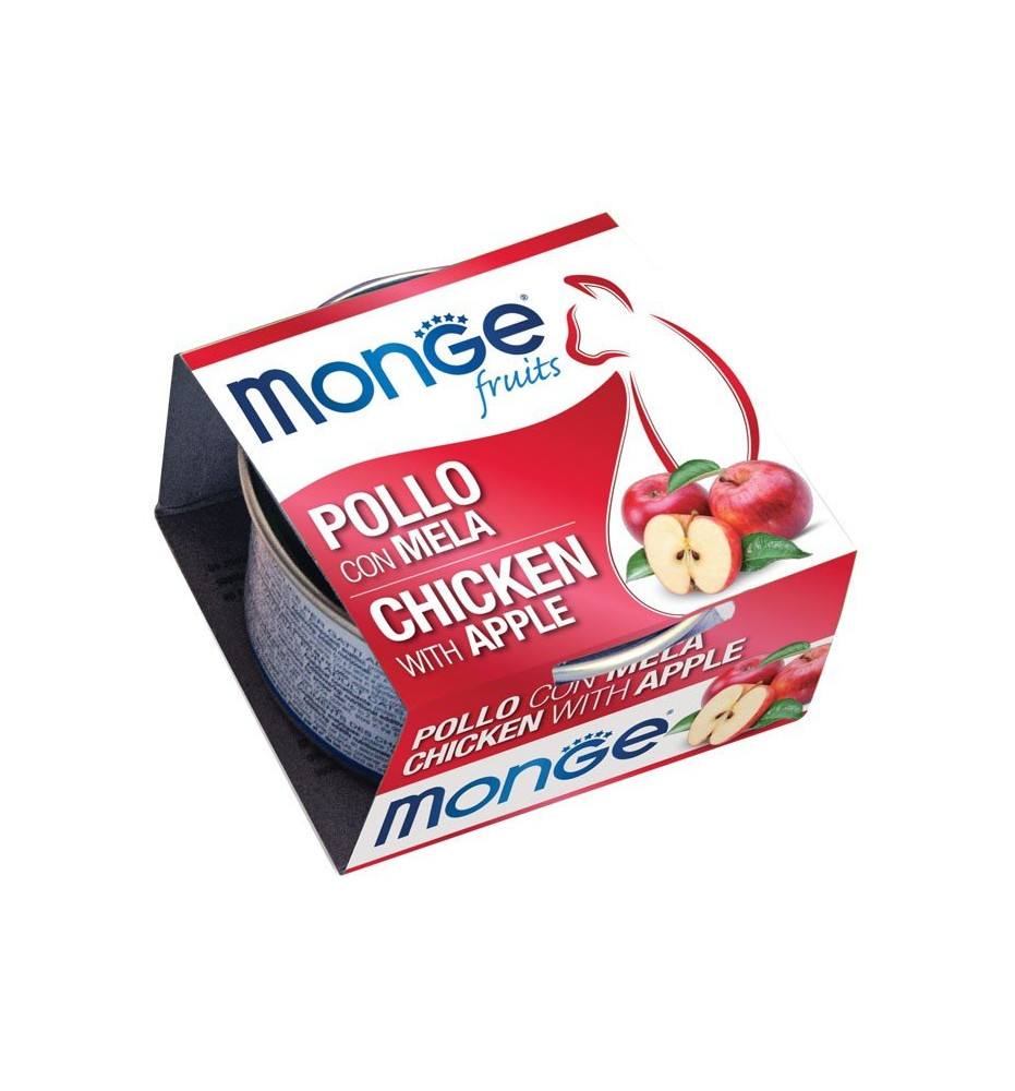 Monge Fruits Pezzetti di Pollo con Mela – Adult