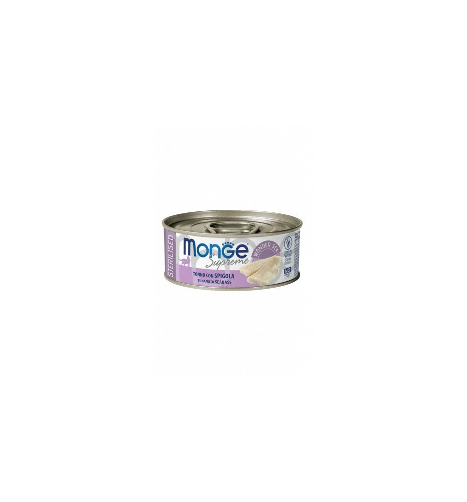 Monge Supreme Tonno con Spigola – Sterilised