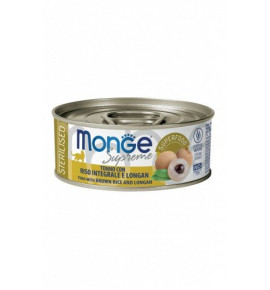 Monge Supreme Tonno con Riso Integrale e Longan – Sterilised
