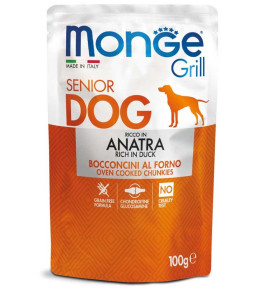 Monge Grill Bocconcini – Ricco in Anatra – Senior