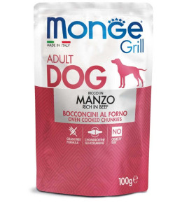 Monge Grill Bocconcini – Ricco in Manzo – Adult