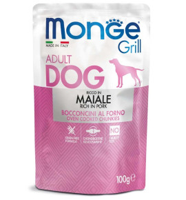 Monge Grill Bocconcini – Ricco in Maiale – Adult