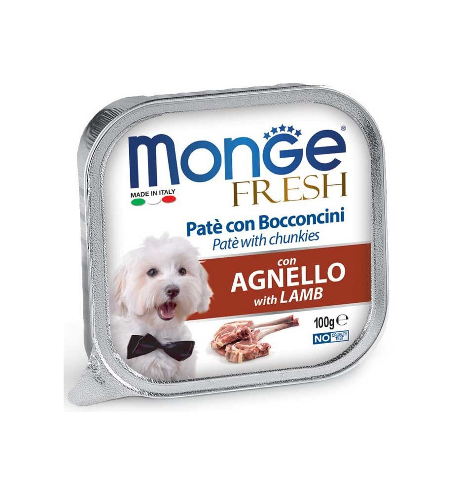 Monge Fresh Paté e Bocconcini con Agnello