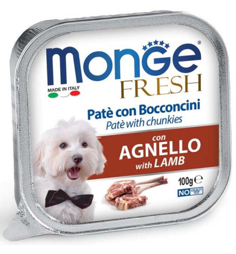 Monge Fresh Paté e Bocconcini con Agnello