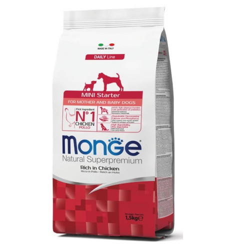 Monge Natural Superpremium Mini Starter Ricco in Pollo