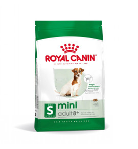 ROYAL CANIN® SIZE HEALTH NUTRITION MINI ADULT 8+ - Alimento secco per cani maturi di taglia piccola | Fino a 10 kg | Consegna gr