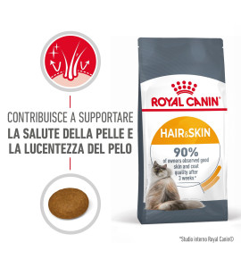 ROYAL CANIN® FELINE CARE NUTRITION HAIR&SKIN CARE Dry Pet Food for Cat - Promotes Healthy Skin and Coat