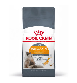 ROYAL CANIN® FELINE CARE NUTRITION HAIR&SKIN CARE Dry Pet Food for Cat - Promotes Healthy Skin and Coat