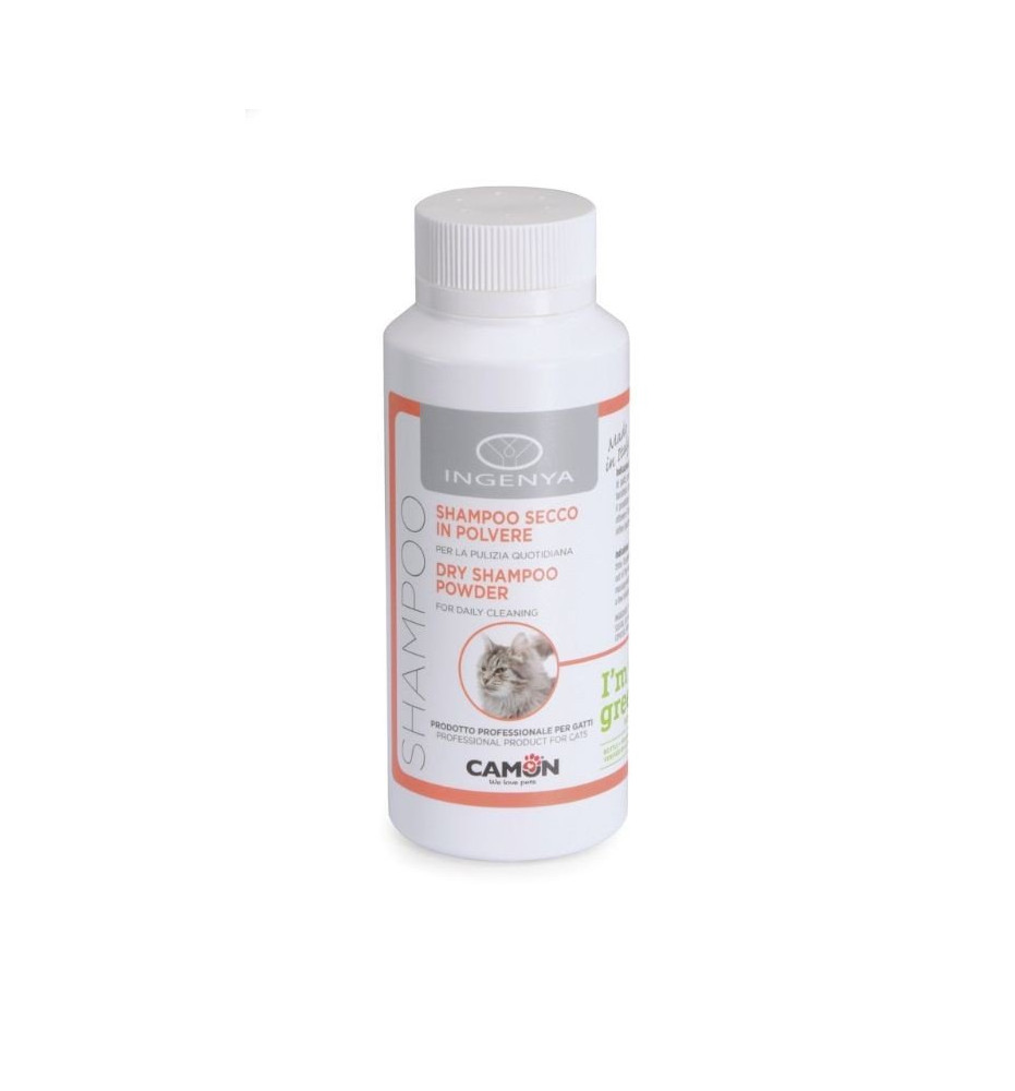 Shampoo secco in polvere per gatto