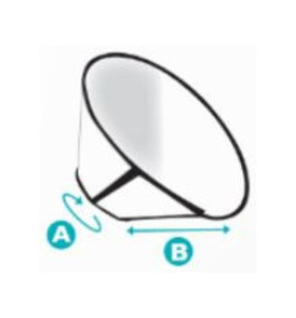 Collare chirurgico con velcro | comfort e protezione