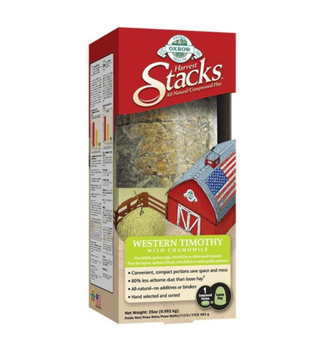 Harvest Stacks Western Timothy con camomilla | fieno Harvest Stacks Western Timothy con camomilla | fieno