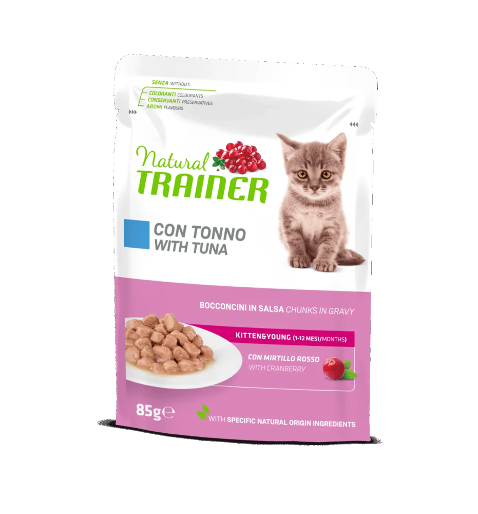 Tonno Kitten&Young - Cibo umido per gattini