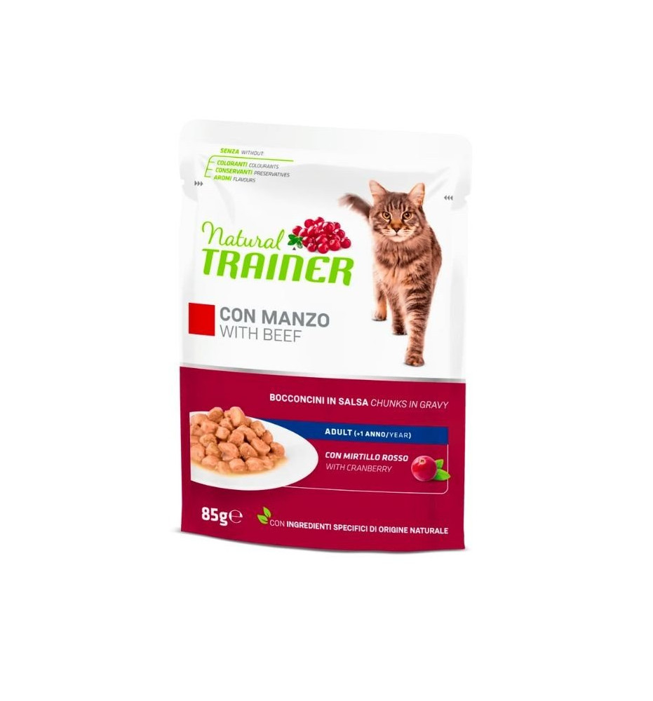 Adult manzo umido per gatti | Nutrizione completa