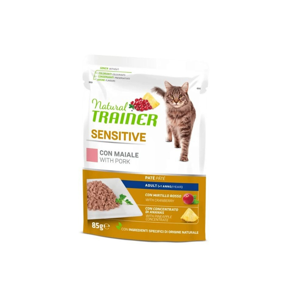 Sensitive adult maiale umido | Cibo per gatti sensibili