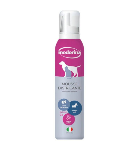 Mousse districante Inodorina – Morbidezza e protezione Mousse districante Inodorina – Morbidezza e protezione