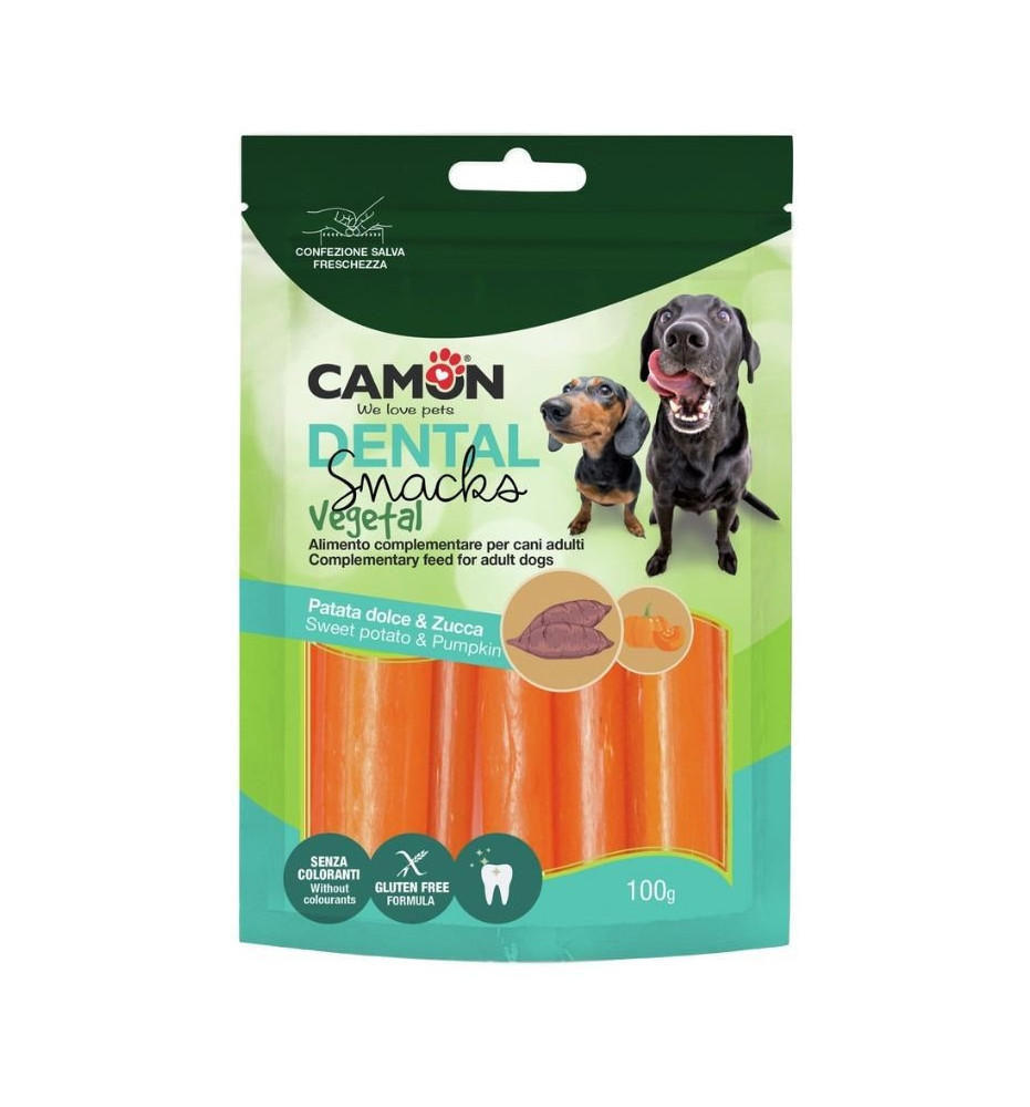 Cannoli patata dolce e zucca – Snack vegetale Camon
