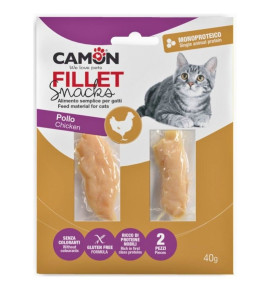 Filetti di pollo Camon – Snack naturale per gatti