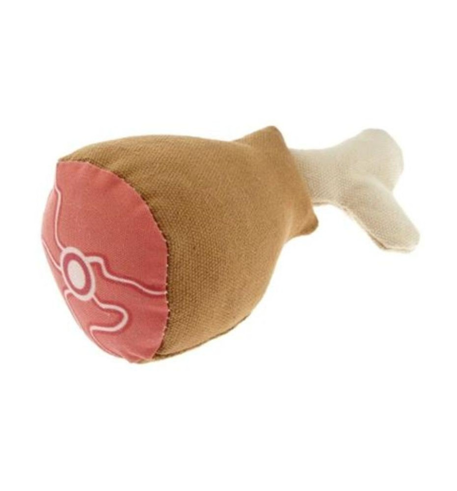 Coscia di pollo canvas – Gioco morbido per cani