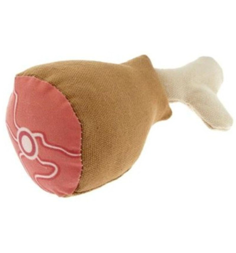Coscia di pollo canvas – Gioco morbido per cani Coscia di pollo canvas – Gioco morbido per cani