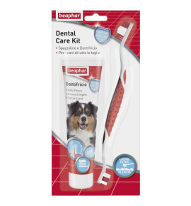 Beaphar Dental Care Kit – Dentifricio e spazzolino cane