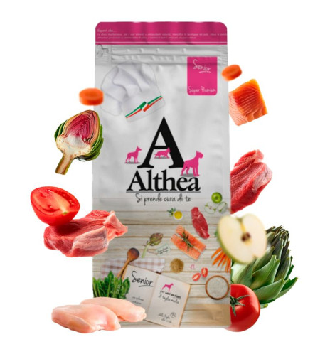 Althea Senior Mini – Crocchette per cani anziani Althea Senior Mini – Crocchette per cani anziani