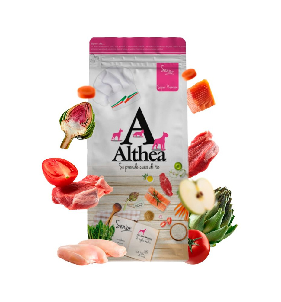 Althea Senior Medium/Maxi – Crocchette per cani anziani