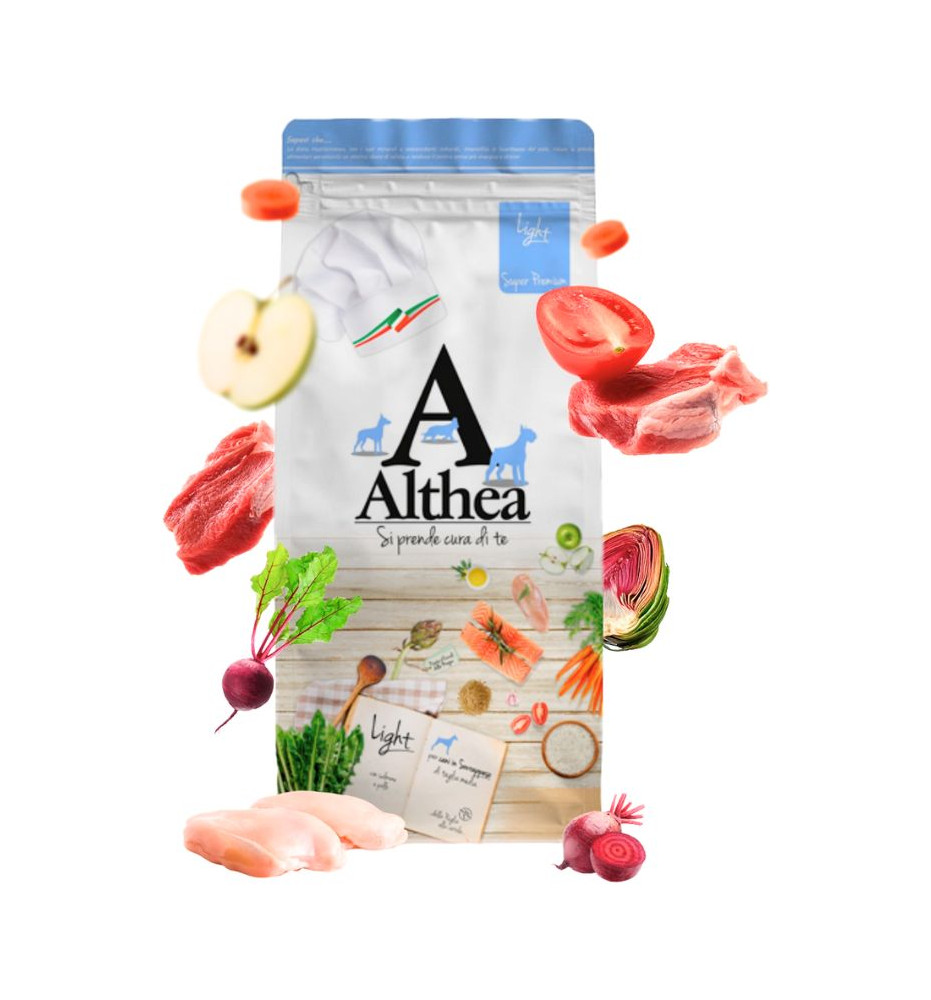 Althea Light – Crocchette per cani adulti sovrappeso