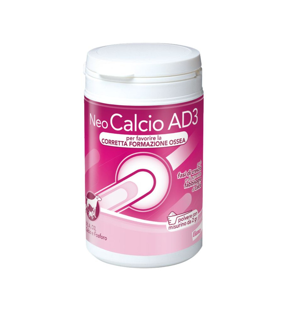 Neo Calcio AD3 200 g – Integratore cane per le ossa